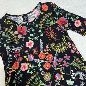 Agnes & Dora Floral T-Shirt Dress B10